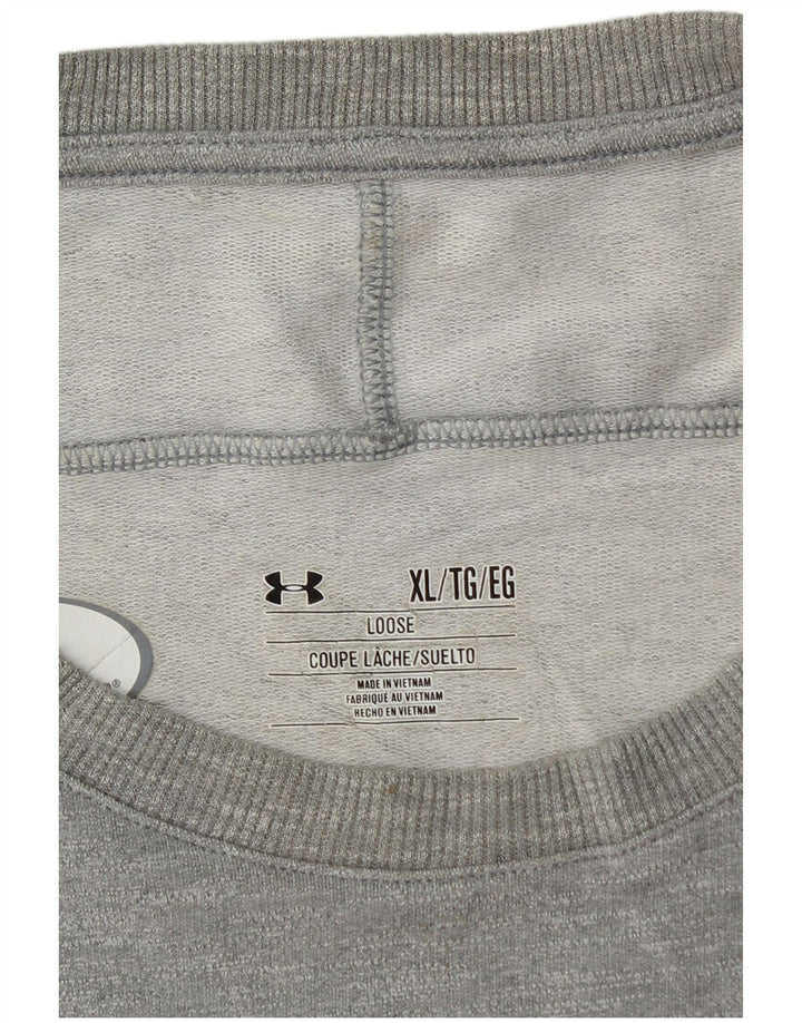 UNDER ARMOUR Sweat-Shirt Homme XL Gris