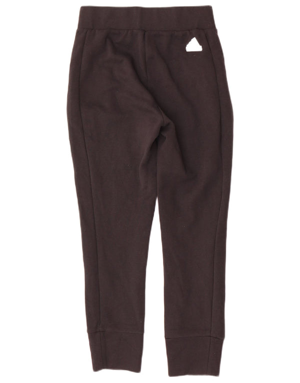 Adidas Pantalon de survêtement pour femme Joggers UK 4/6 XS Noir Coton