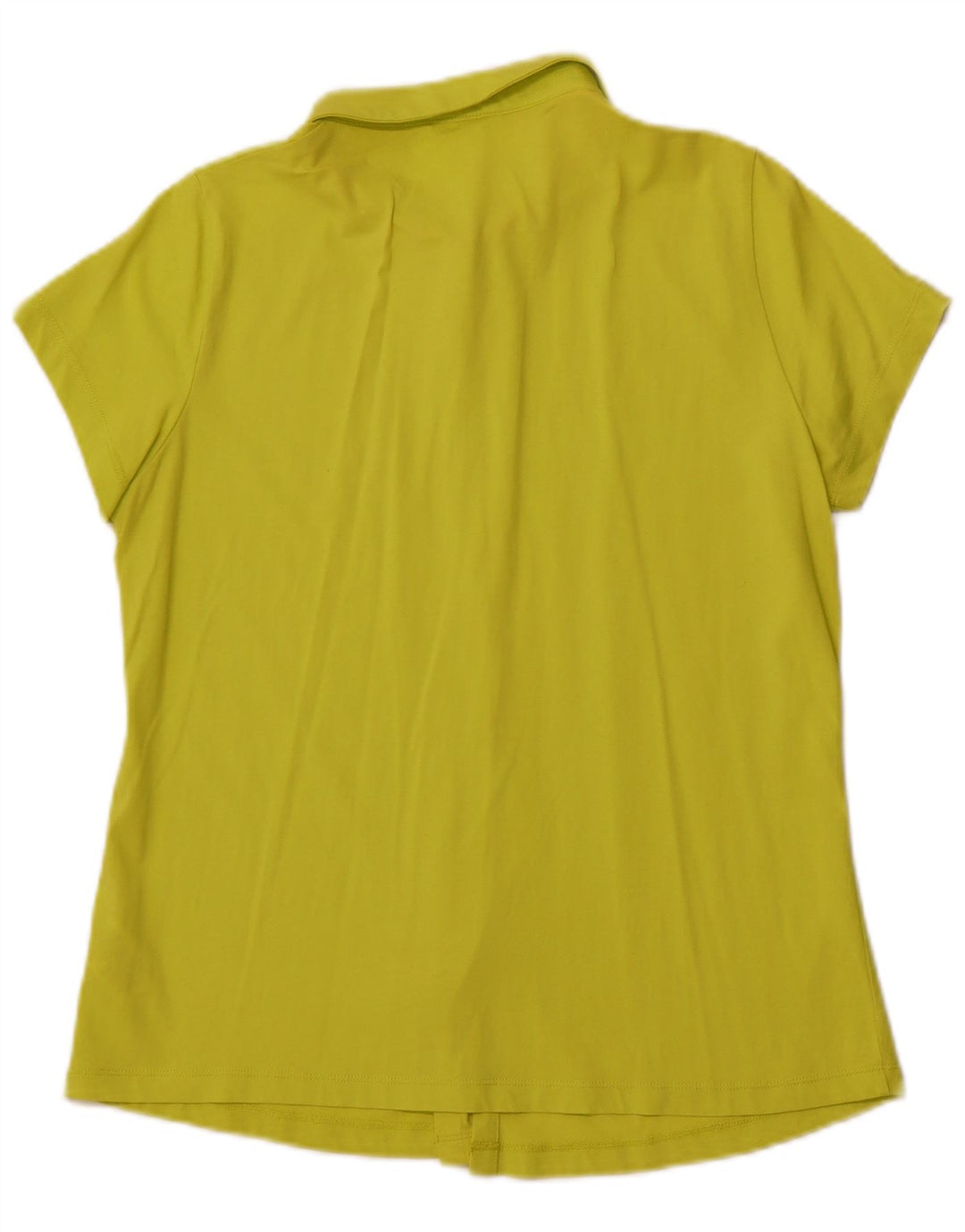 WHITE STUFF Chemisier à manches courtes pour femme UK 14 Coton vert moyen