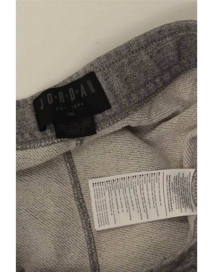 Jordan Pantalon de survêtement pour homme Joggers 2XL Gris Coton