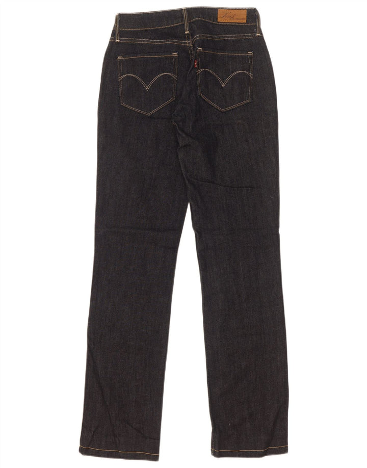 Levi's Jean Droit Bold Curve Femme Noir W25 L32 Coton
