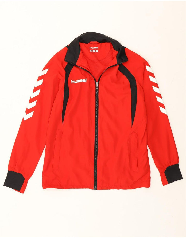Hummel Veste de Survêtement Graphique Homme XS Rouge Colorblock Polyester