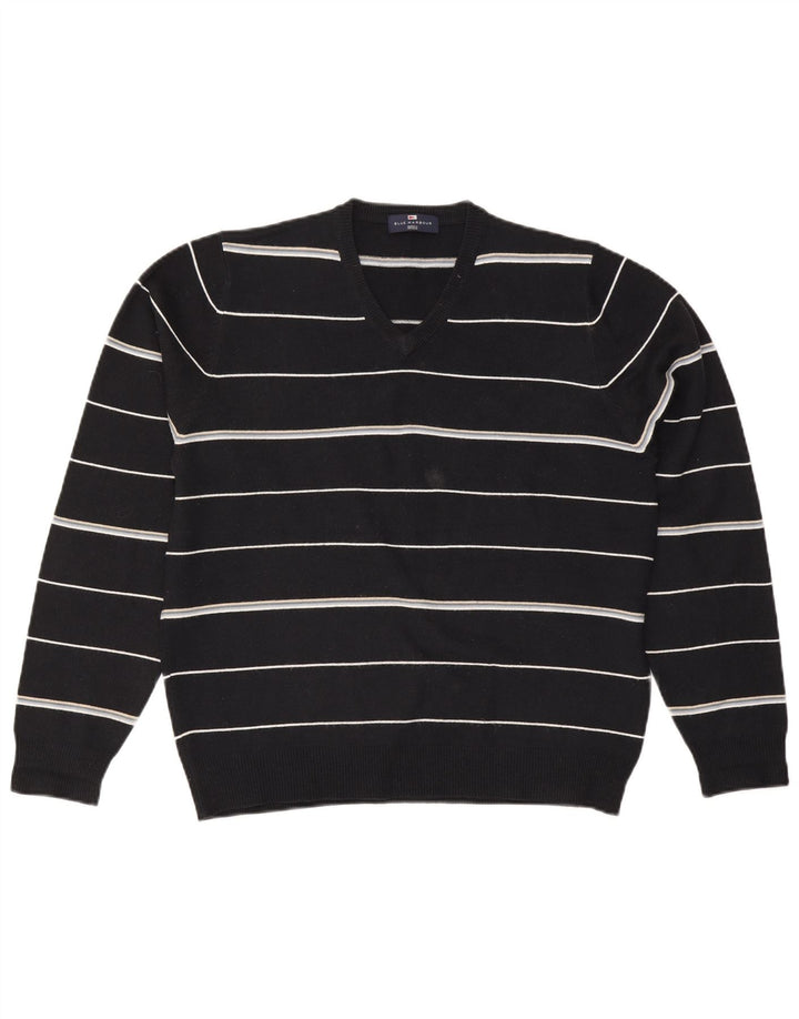 Marks & Spencer Pull Blue Harbor Col V Homme Bleu Marine Moyen