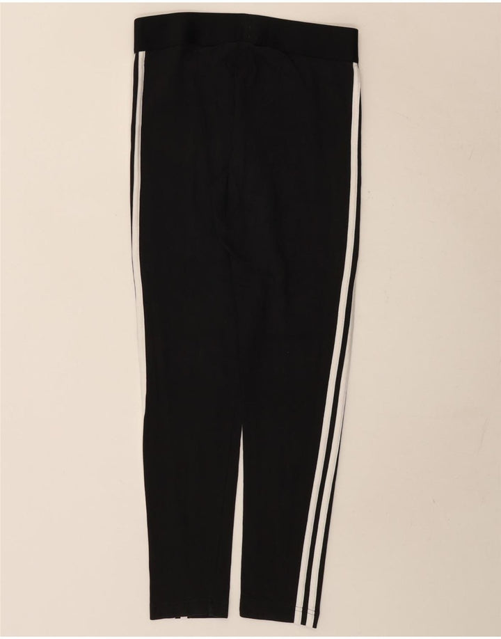 Adidas Leggings Femme UK 12/14 Moyen Noir