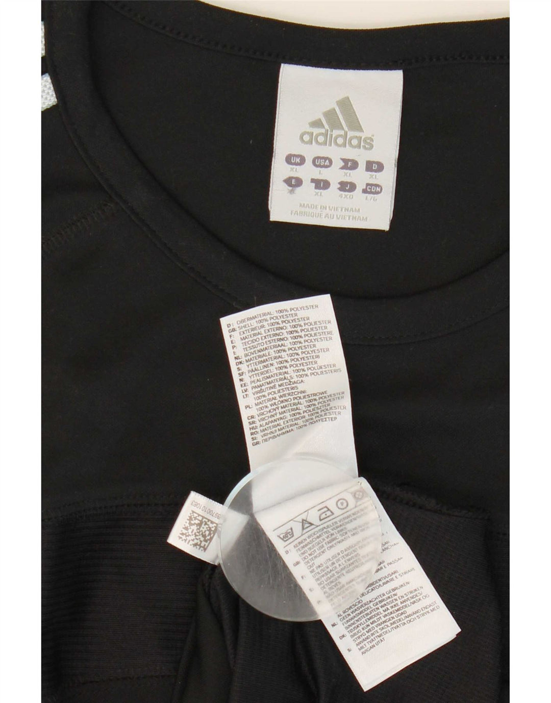 Adidas Hommes Climacool Débardeur XL Noir Polyester
