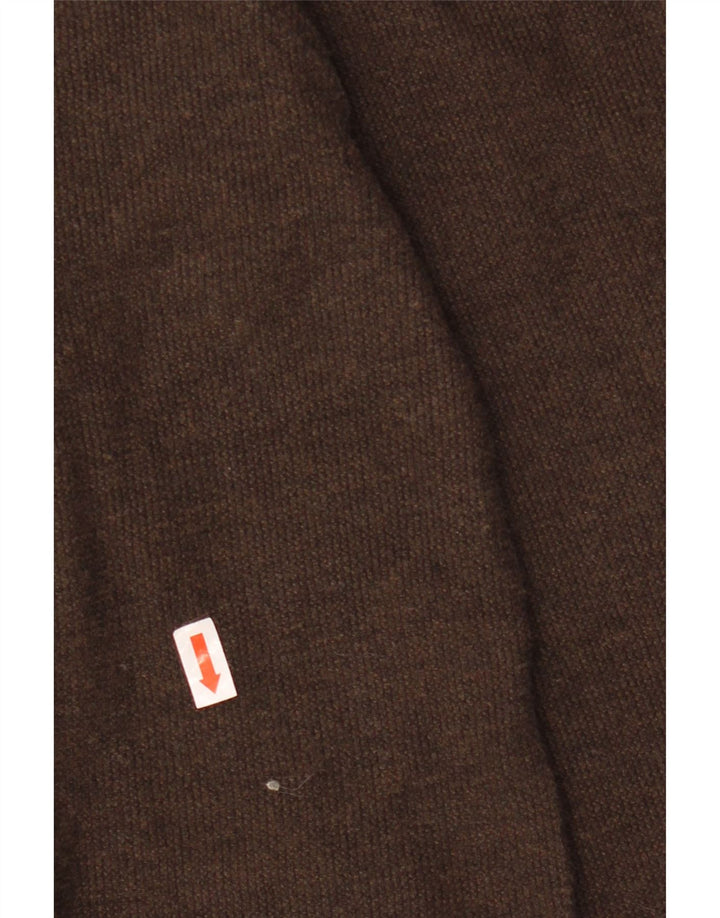 IZOD Haut Homme Manches Longues 2XL Marron Colorblock Coton