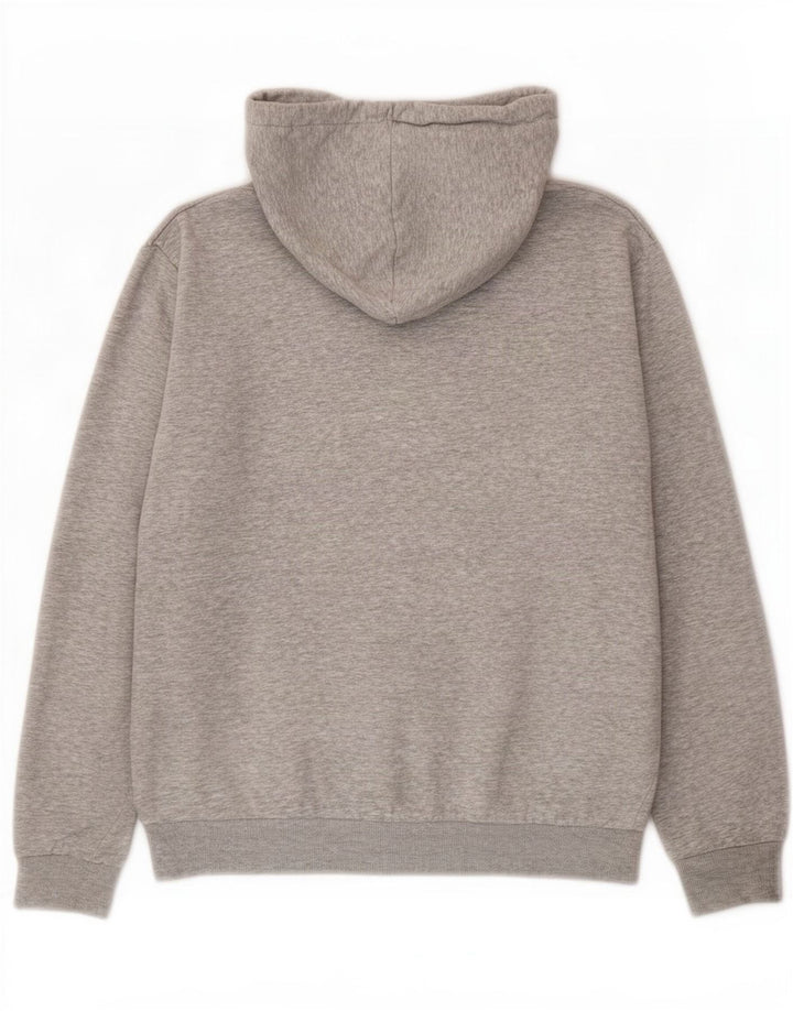 Fila Pull à Capuche Graphique Homme Gris Moyen Coton