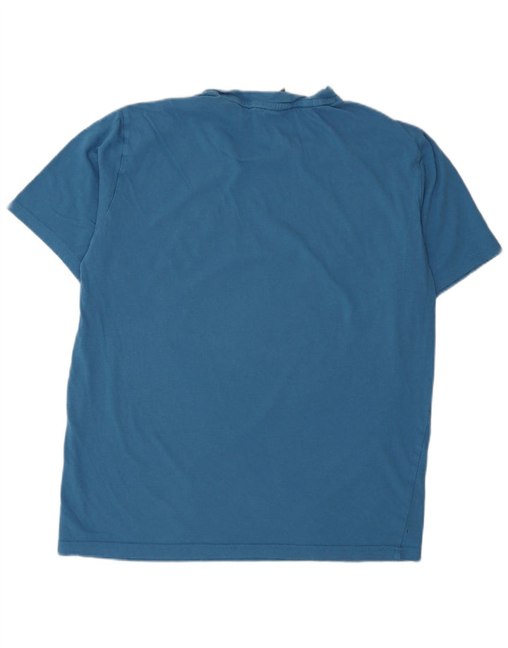 CHAMPION T-Shirt Homme Bleu Moyen