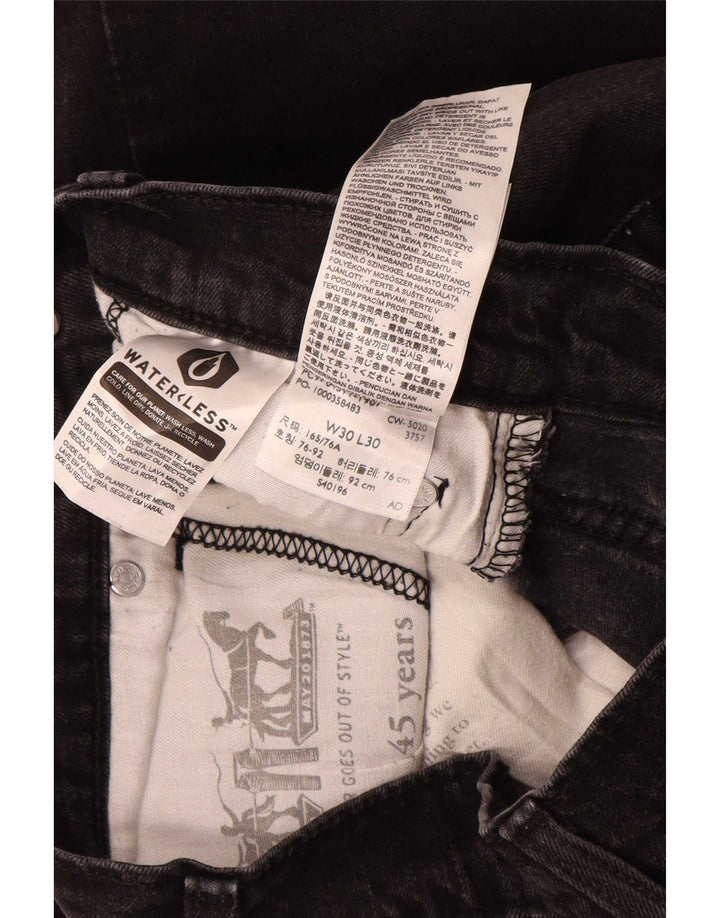 Levi's Jean Slim 511 Homme W30 L30 Noir Coton