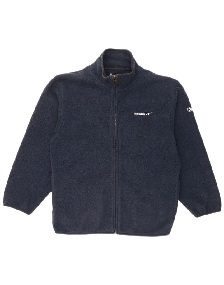 Reebok Veste Polaire Garçon 10-11 ans Bleu Marine Polyester