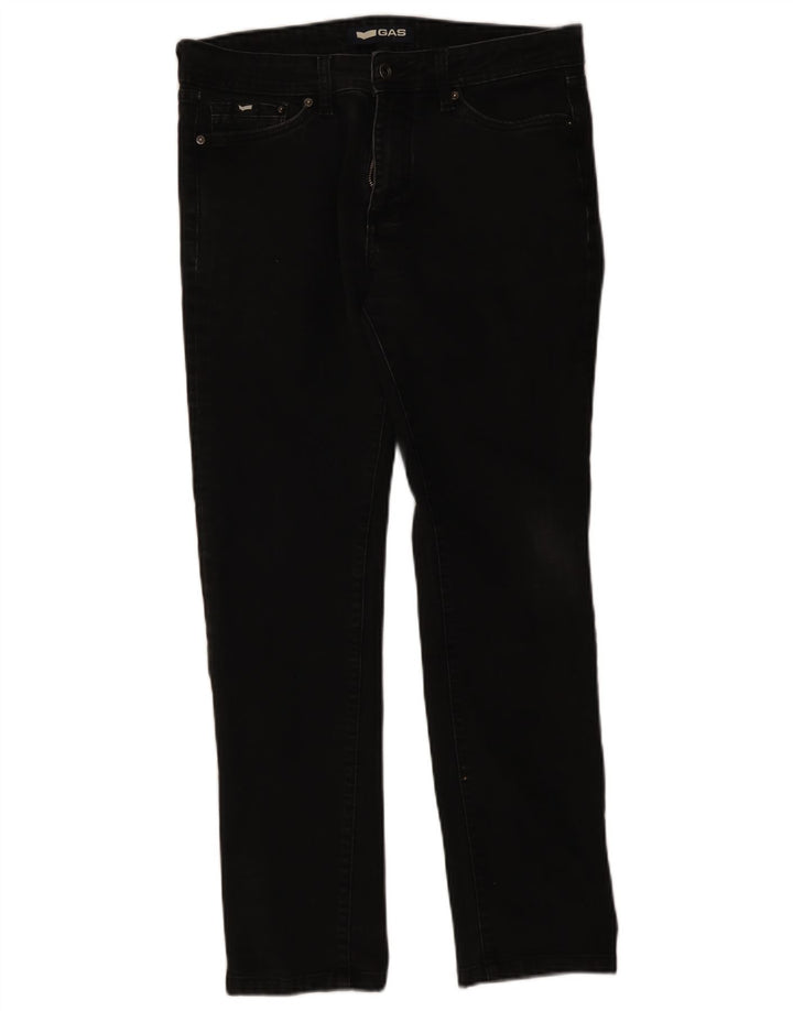 Gas Jean droit homme W34 L29 coton noir