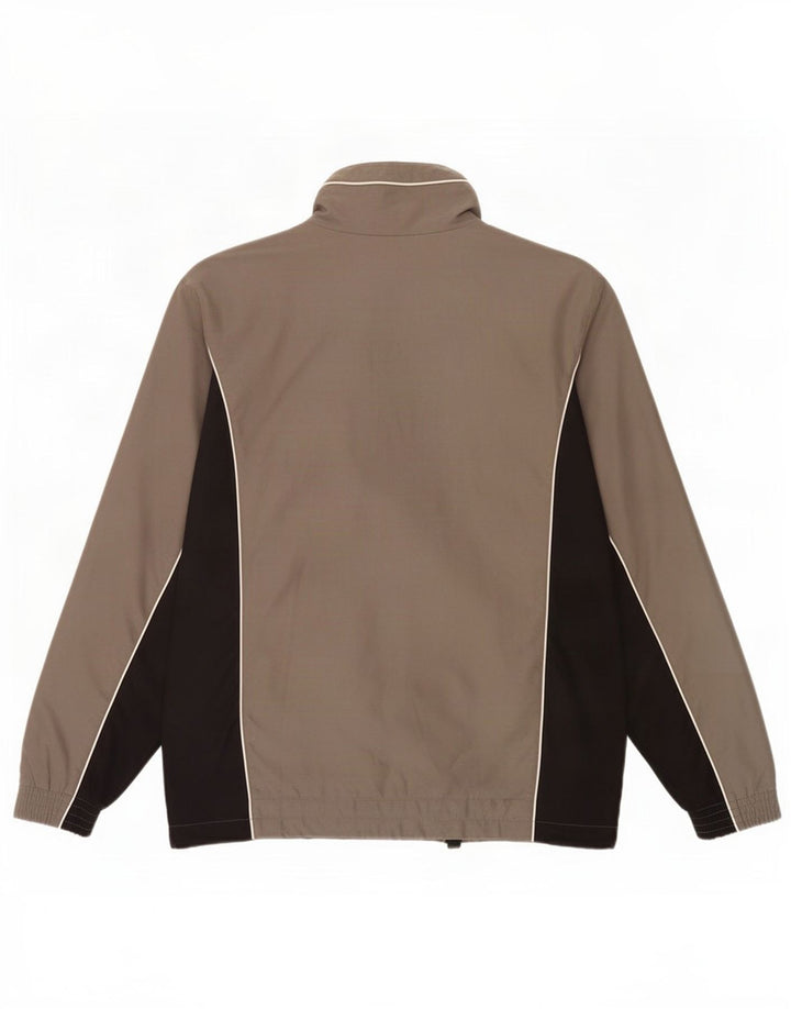 Champion Veste de survêtement pour homme Small Gris Colorblock Polyester