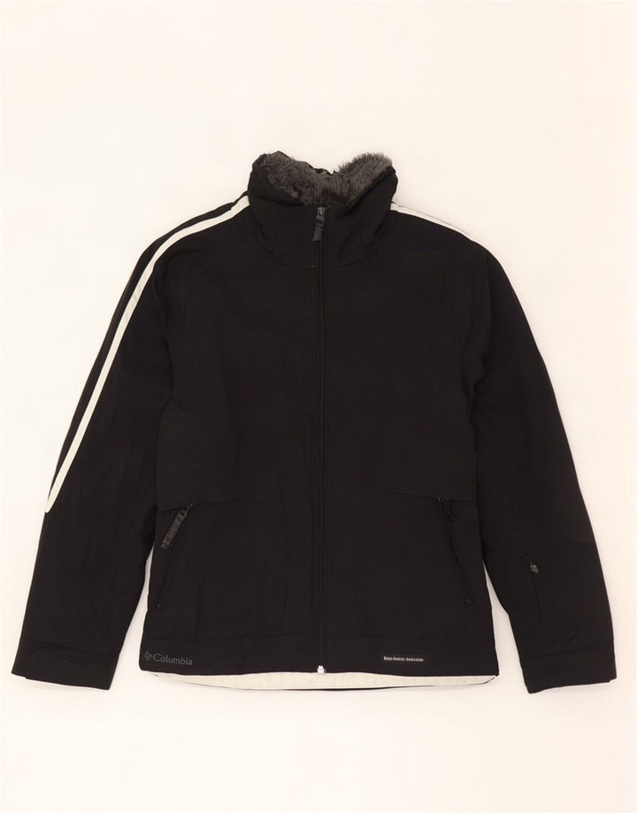 Columbia Veste de ski femme UK 14 Medium Black Nylon