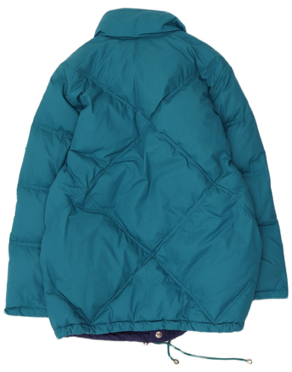 Diadora Mens Reversible Padded Jacket UK 36 Small Blue Polyester
