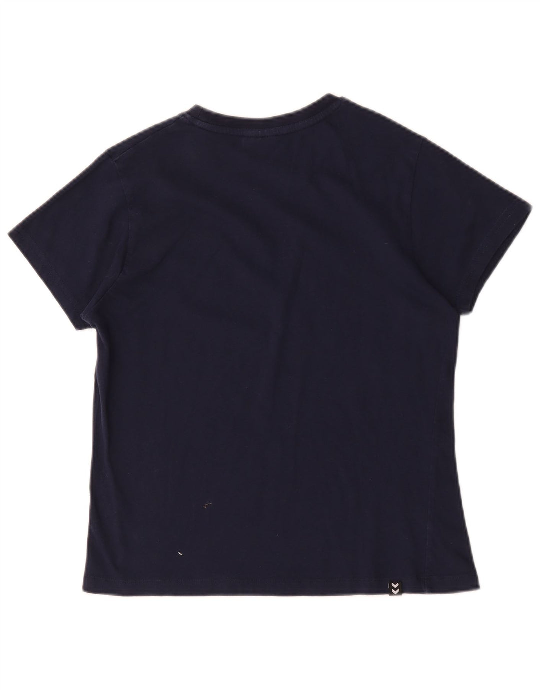 Hummel T-Shirt Graphique Femme UK 14 Bleu Marine Moyen