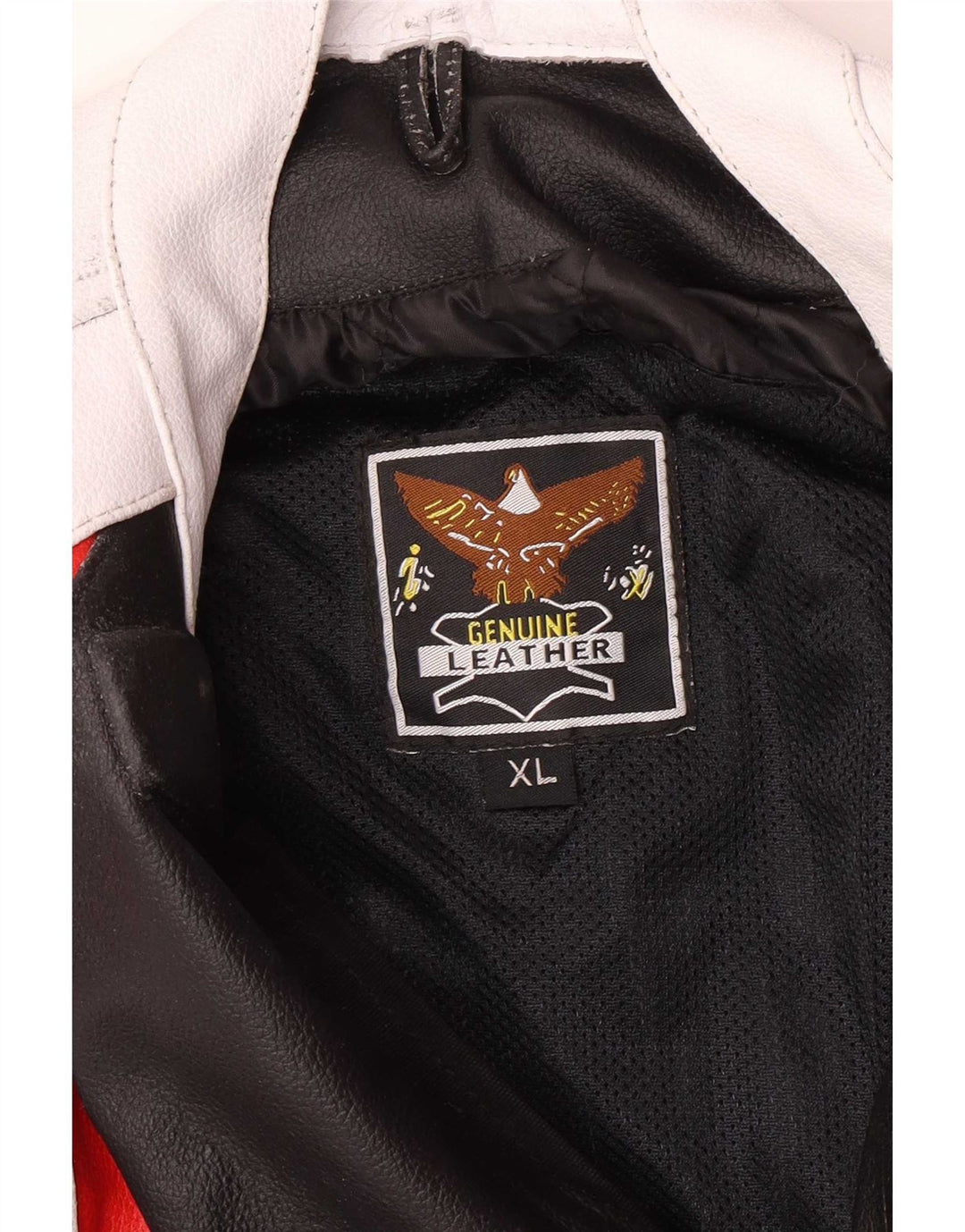 BMW Veste de course en cuir pour homme UK 42 XL Multicolore Colourblock