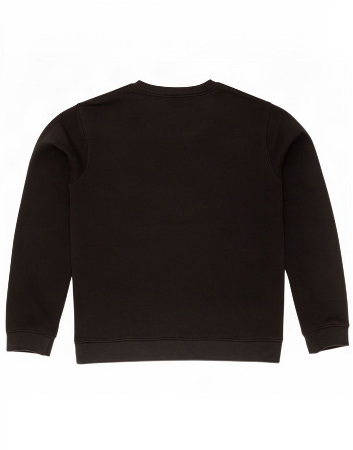 John Lewis Sweat-shirt pour homme UK 38 Medium Noir Polyester
