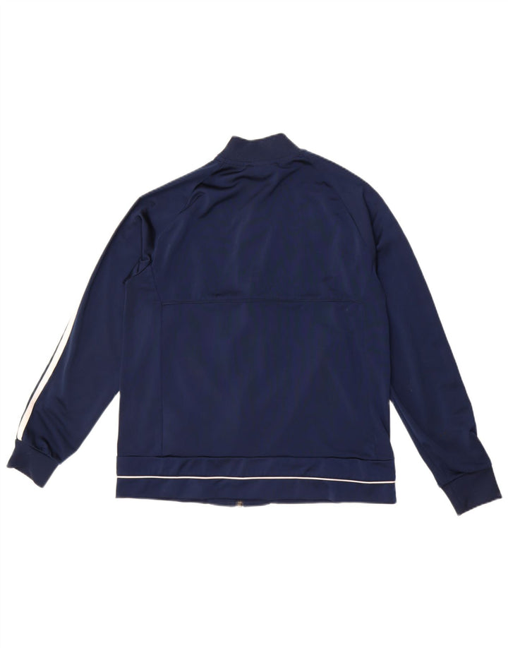 Veste de survêtement Adidas Garçon 13-14 ans Bleu Marine Polyester