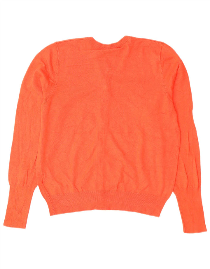 Marks & Spencer Pull cardigan court pour femme UK 12 Rouge moyen