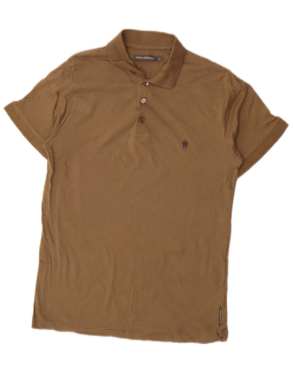 French Connection Polo Homme Kaki Moyen Coton