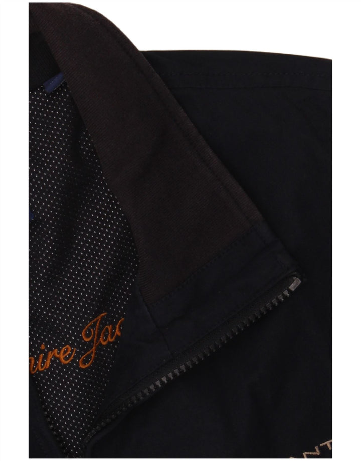 Gant Veste Bomber Homme UK 38 Medium Bleu Marine Polyester