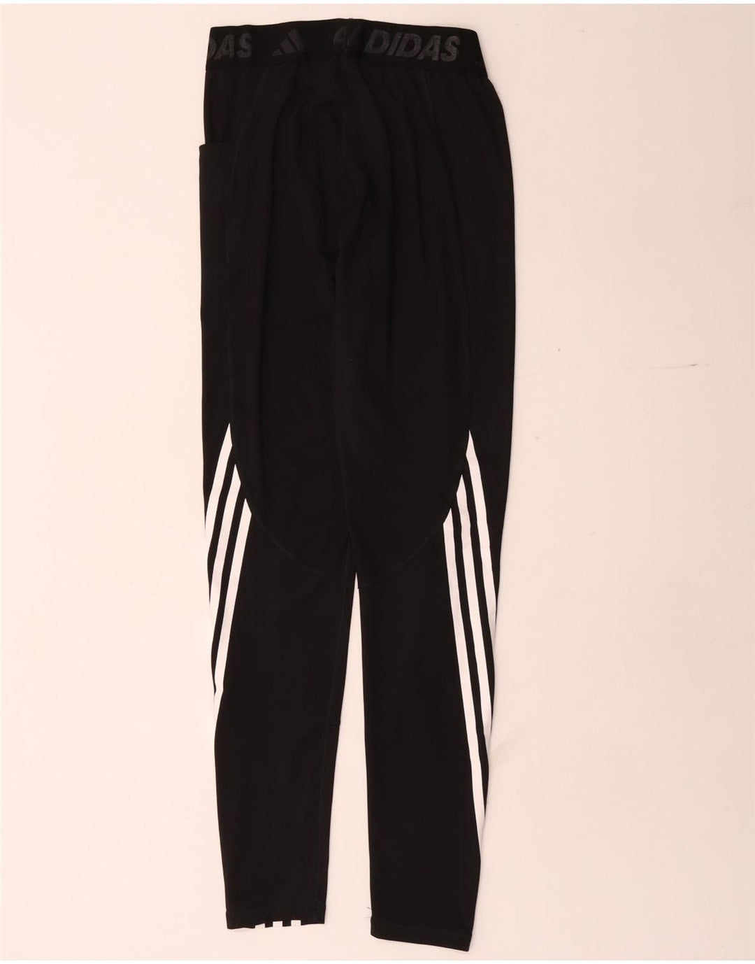 Adidas Leggings graphiques pour femmes UK 8 Small Noir Polyester