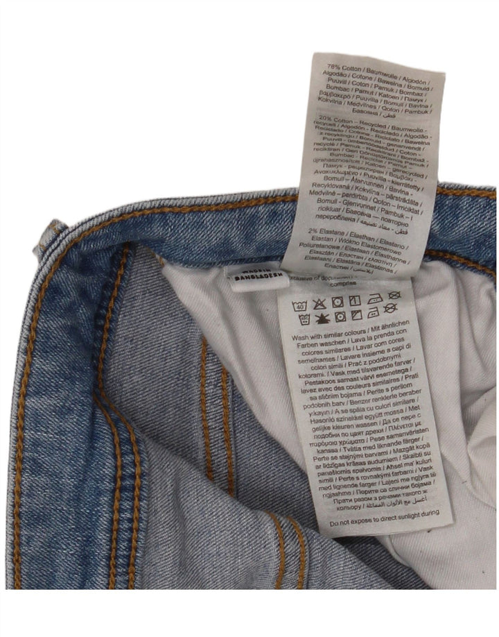 Jack & Jones Jean Slim Femme W32 L32 Bleu Coton