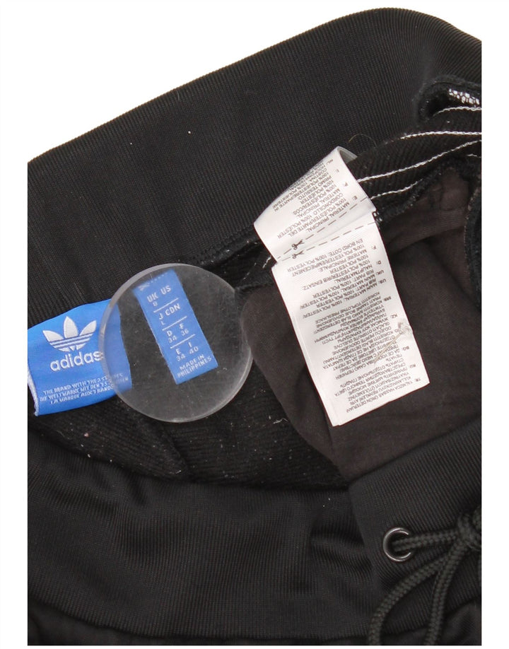 Adidas Pantalon de survêtement pour femme Joggers UK 8 Small Noir Polyester