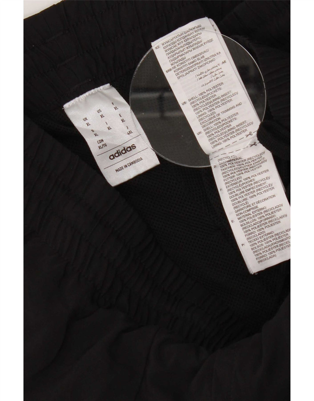 Adidas Pantalon de survêtement pour homme Joggers XL Noir Polyester