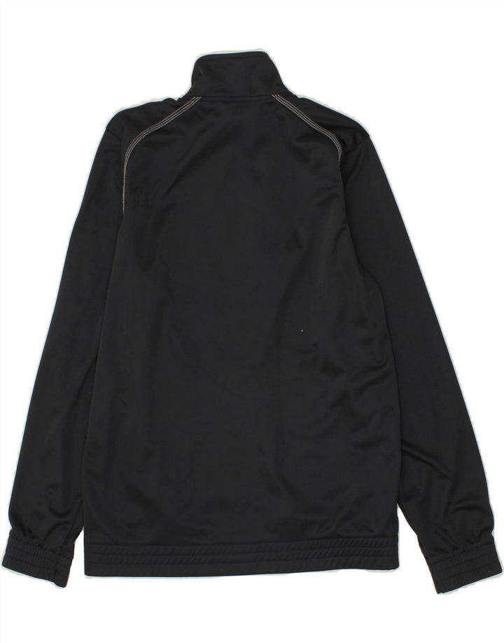 LOTTO Boys Graphic Tracksuit Top Jacket 15-16 Years XL Navy Blue Polyester Vintage Lotto and Second-Hand Lotto from Messina Hembry 