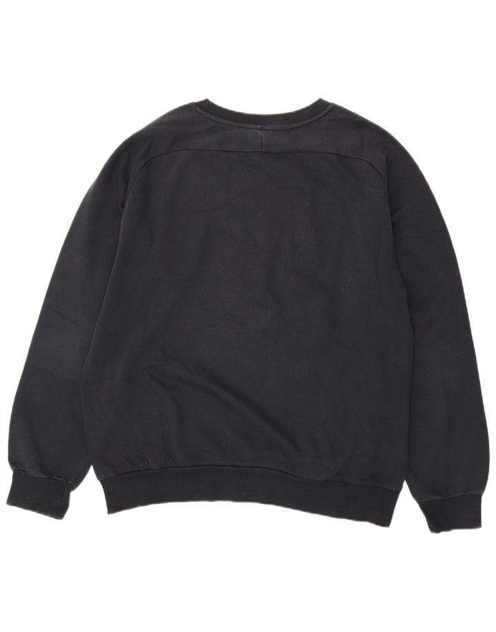 PUMA Sweat-shirt graphique pour hommes, grand, noir