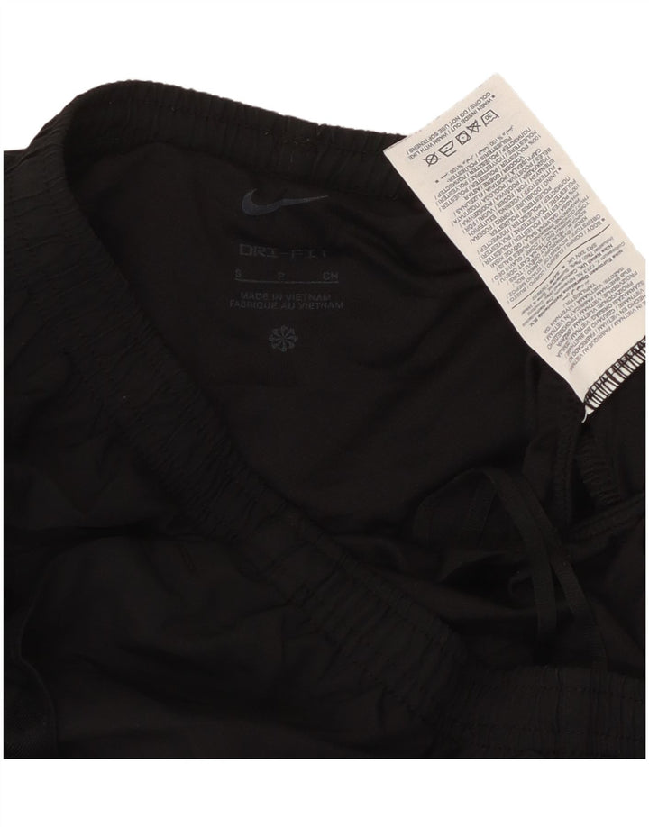 Short de sport Nike Dri Fit pour hommes, petit, noir, polyester