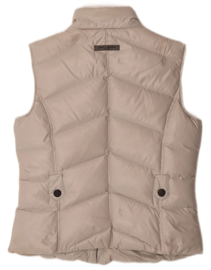 FRIEDA & FREDDIES Gilet rembourré femme EU 40 Beige moyen Polyester