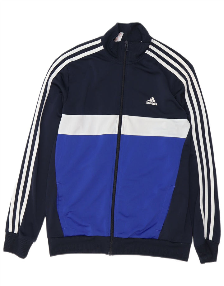 ADIDAS Veste de Survêtement Aeroready Garçon 13-14 Ans Bleu Marine