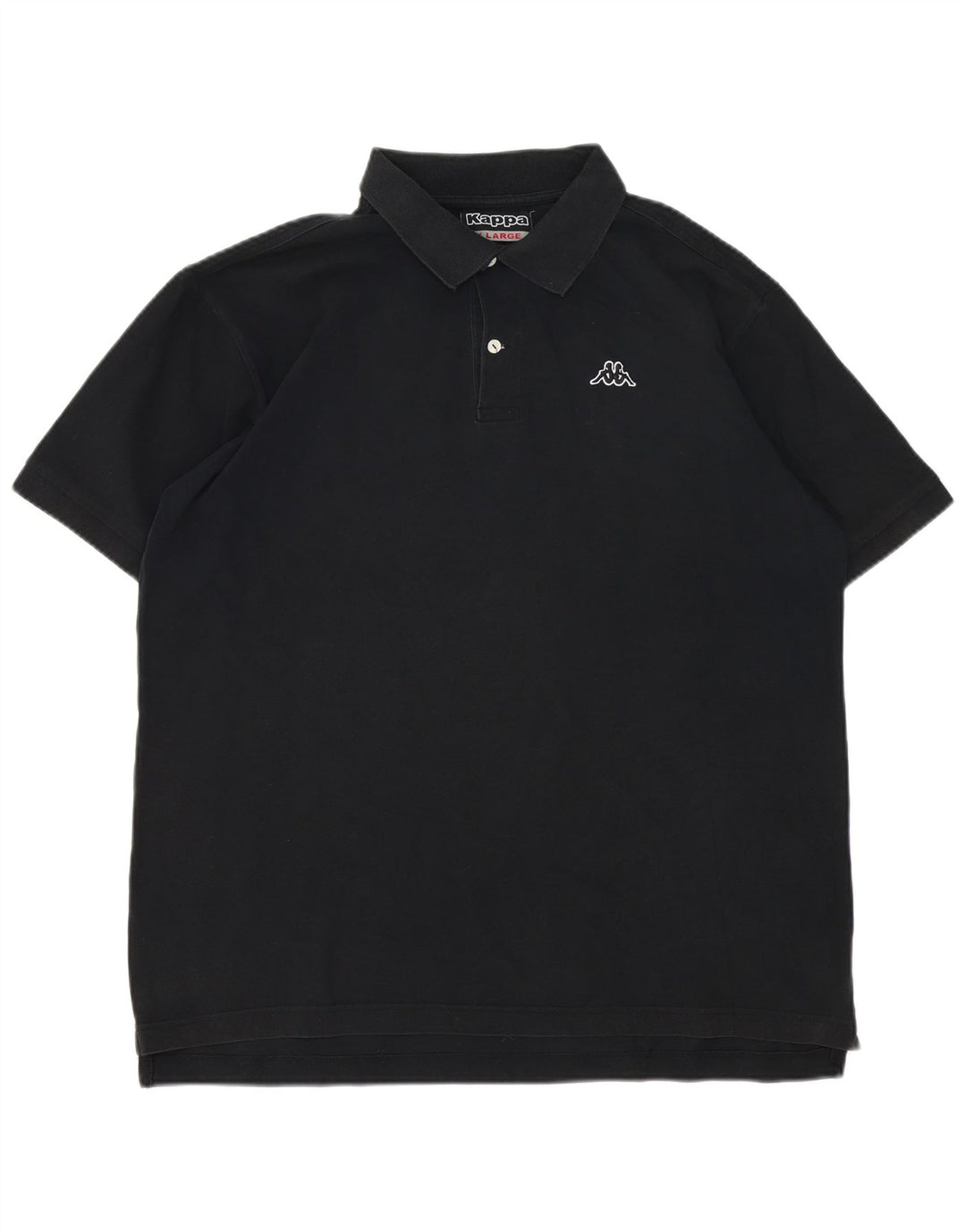 KAPPA Polo Homme XL Noir Coton
