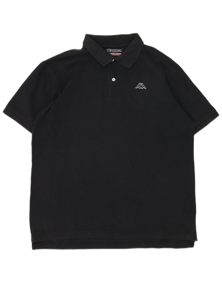 KAPPA Polo Homme XL Noir Coton