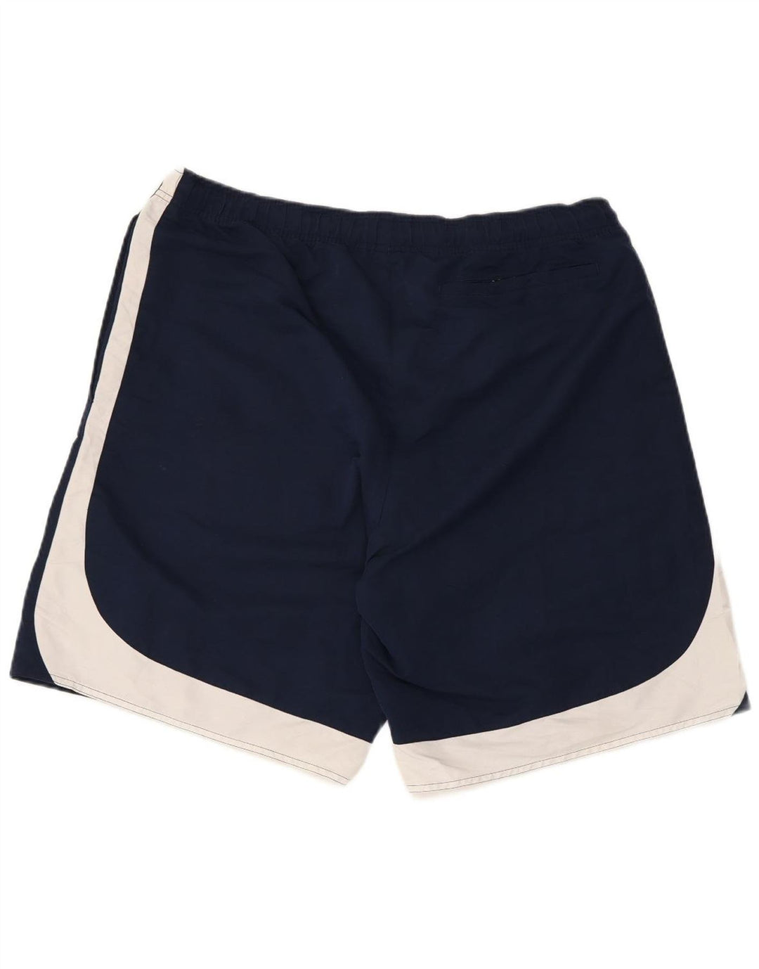 Nike Short de sport XL pour homme en polyester color block bleu marine