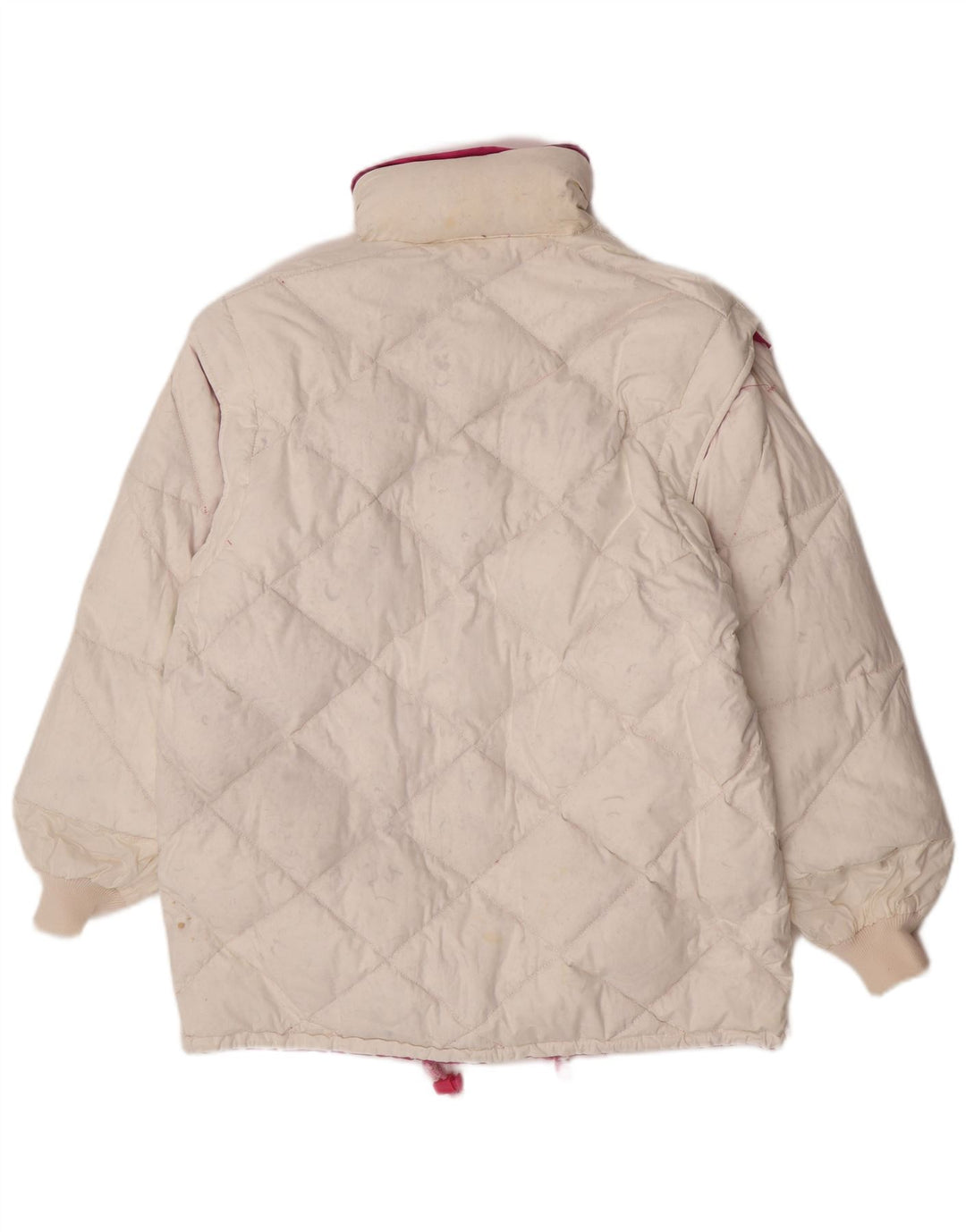 Dolomite Veste matelassée réversible pour homme, coupe ample, UK 36, petit, rose, polyester