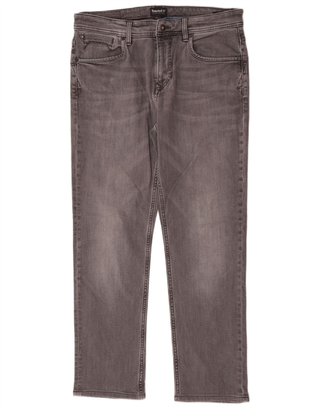 Timberland Jean droit régulier W34 L30 pour homme en coton gris
