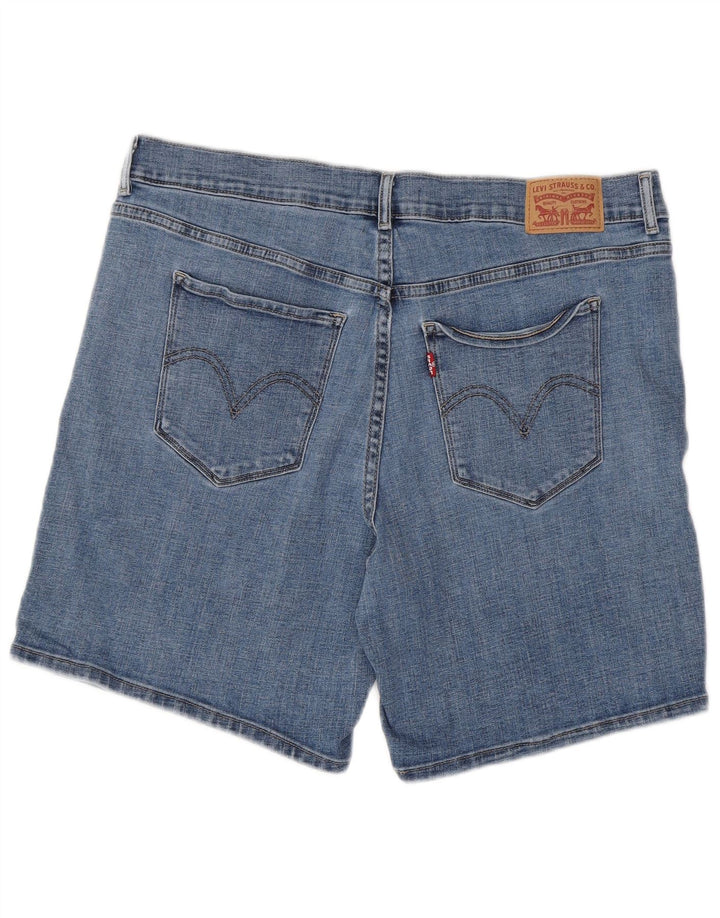 Levi's Short en Jean Classique Femme W32 Large Bleu Coton