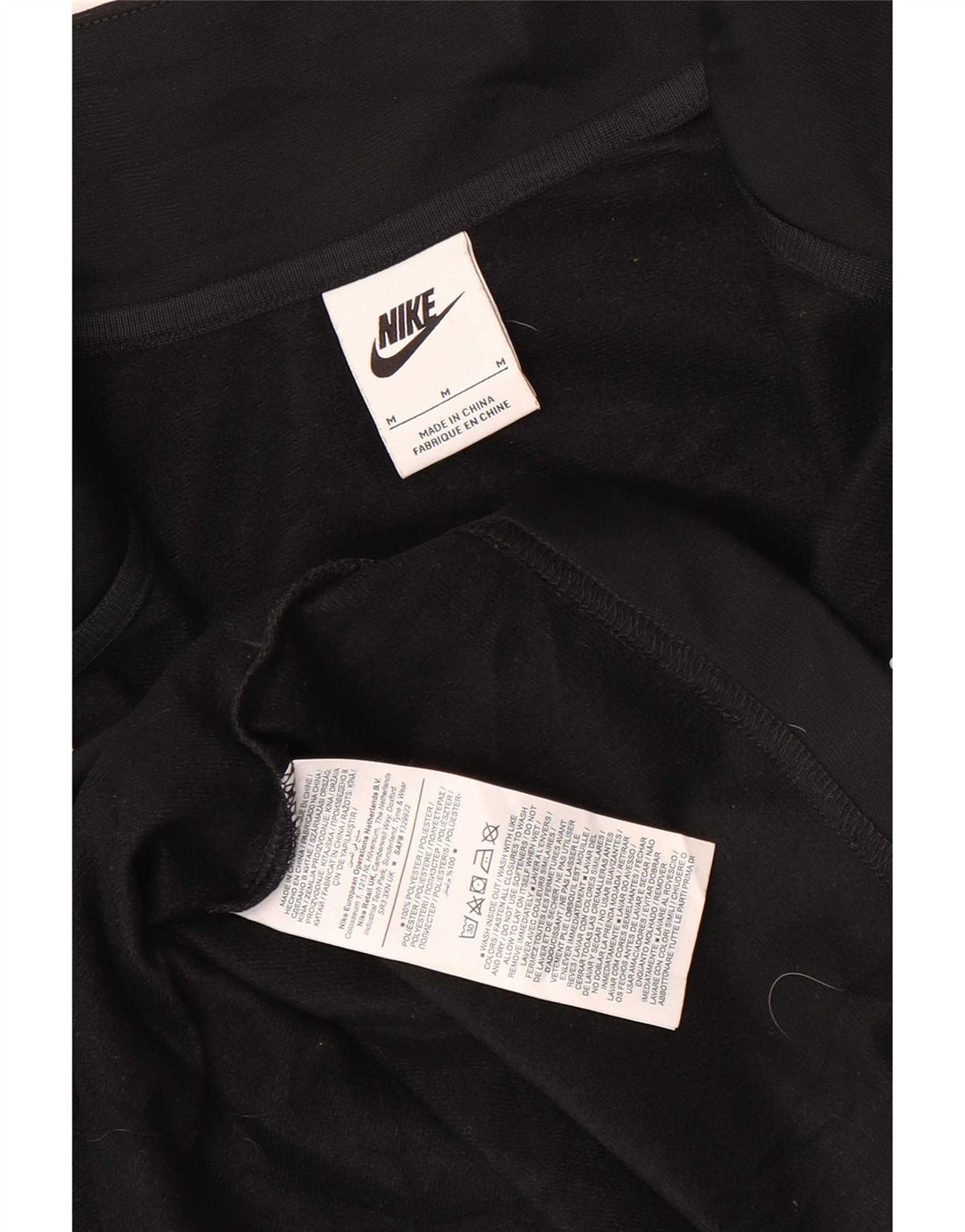 Nike Veste de survêtement pour homme Noir moyen Polyester
