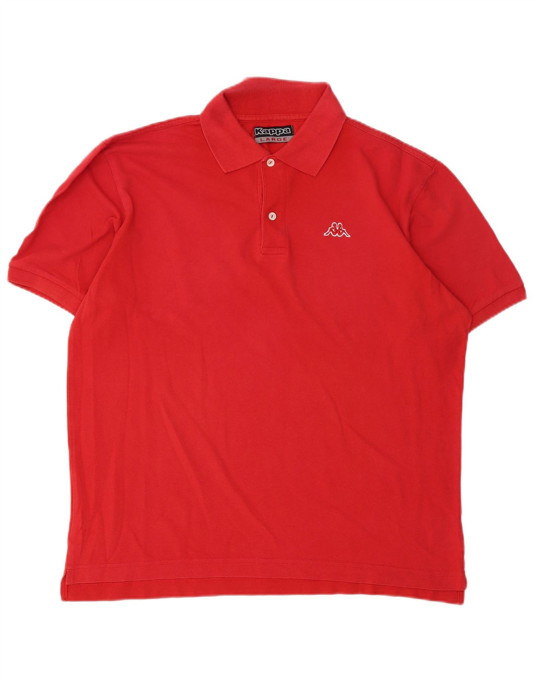 Kappa Polo Homme Grand Rouge Coton