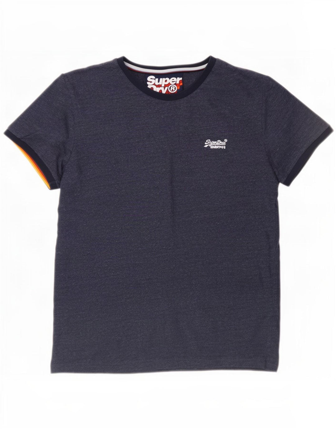 Superdry T-Shirt Homme Top 2XL Bleu Coton
