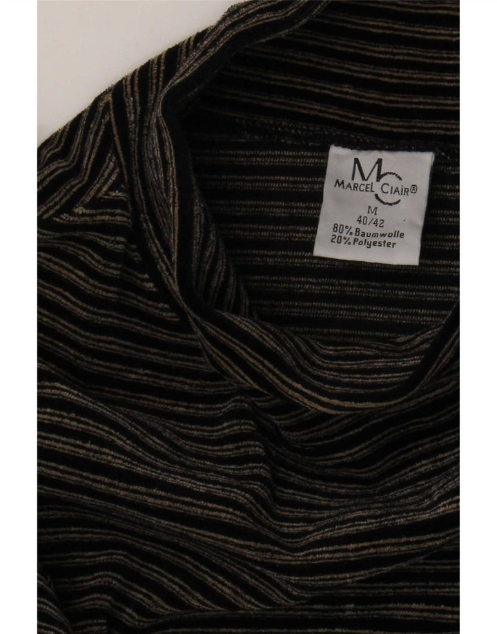 Marcel Clair Haut Femme Manches Longues IT 40/42 Medium Noir Rayure