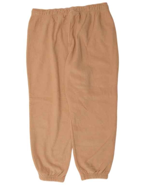 Nike Pantalon de survêtement en velours pour homme XL Beige Polyester