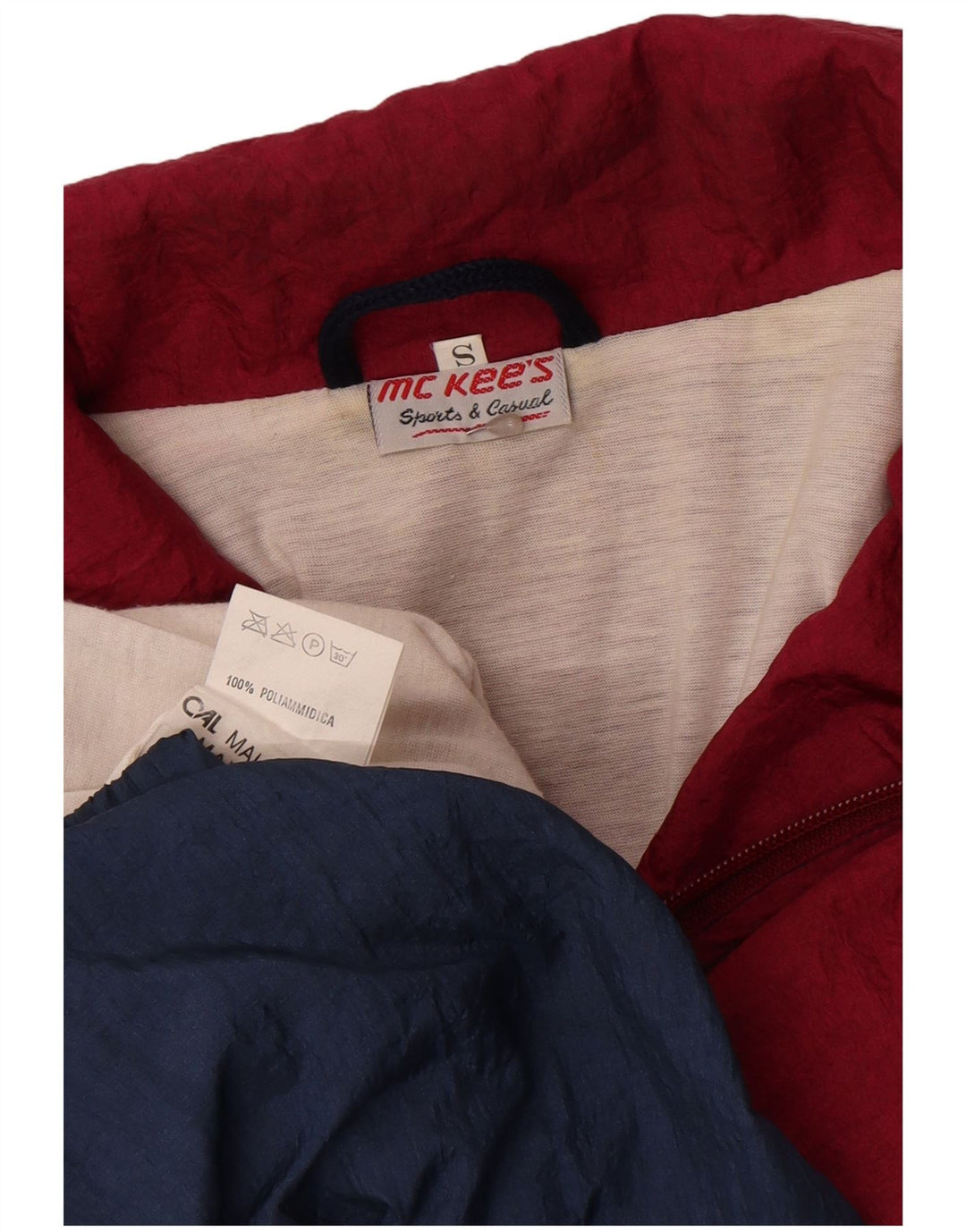 MC Kee's Veste de Survêtement Homme Small Multicolore Colourblock