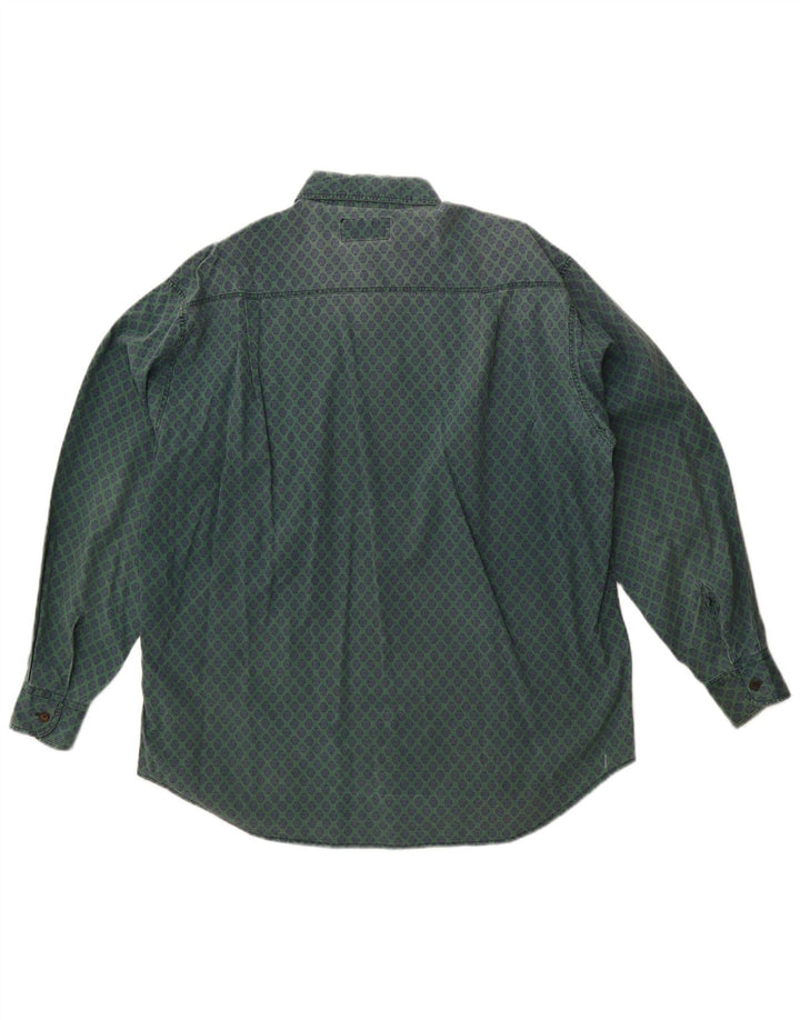 Spitfire Chemise Homme Vert Moyen Floral