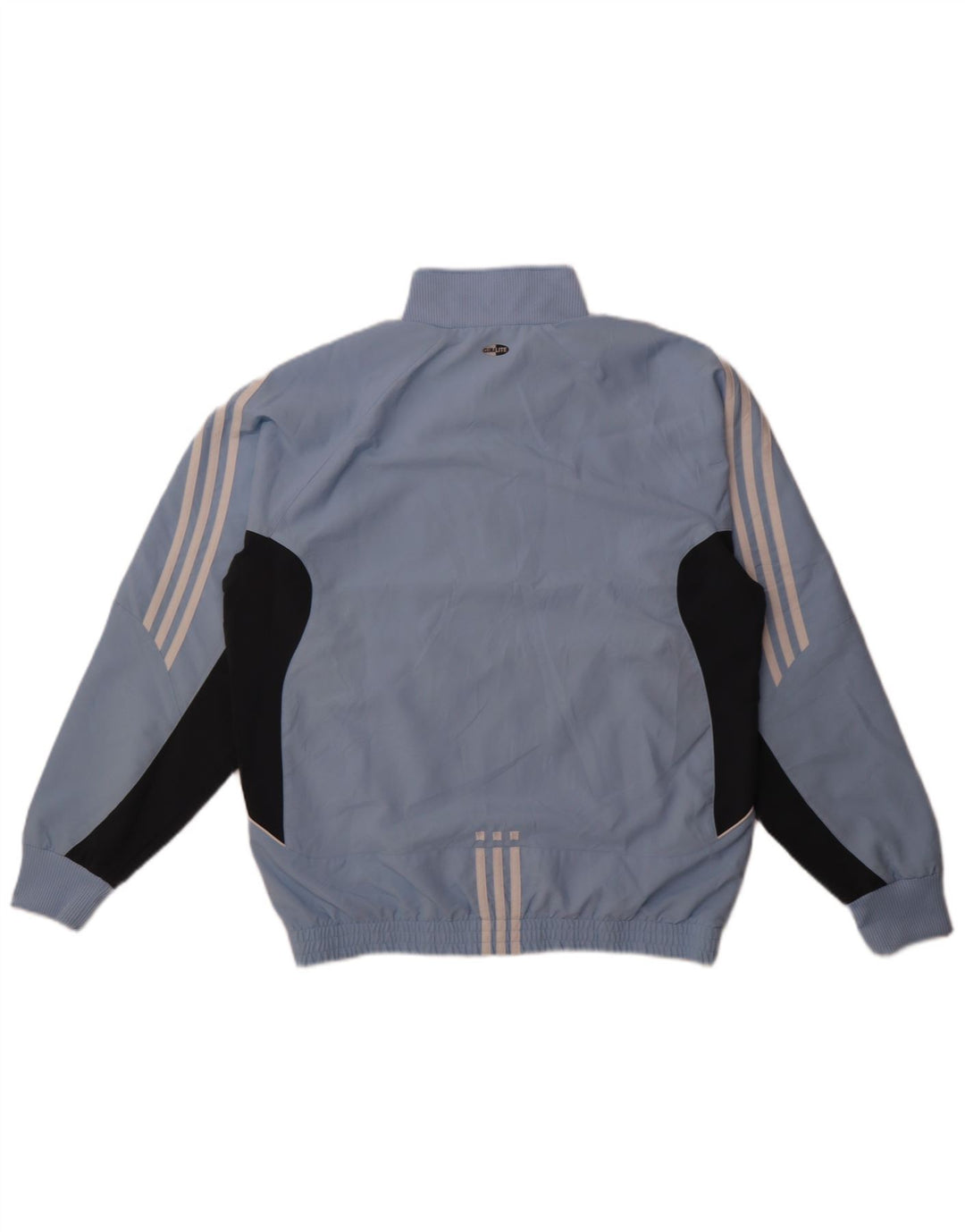 Adidas Veste de survêtement Climalite pour homme UK 38/40 Bleu moyen Colourblock