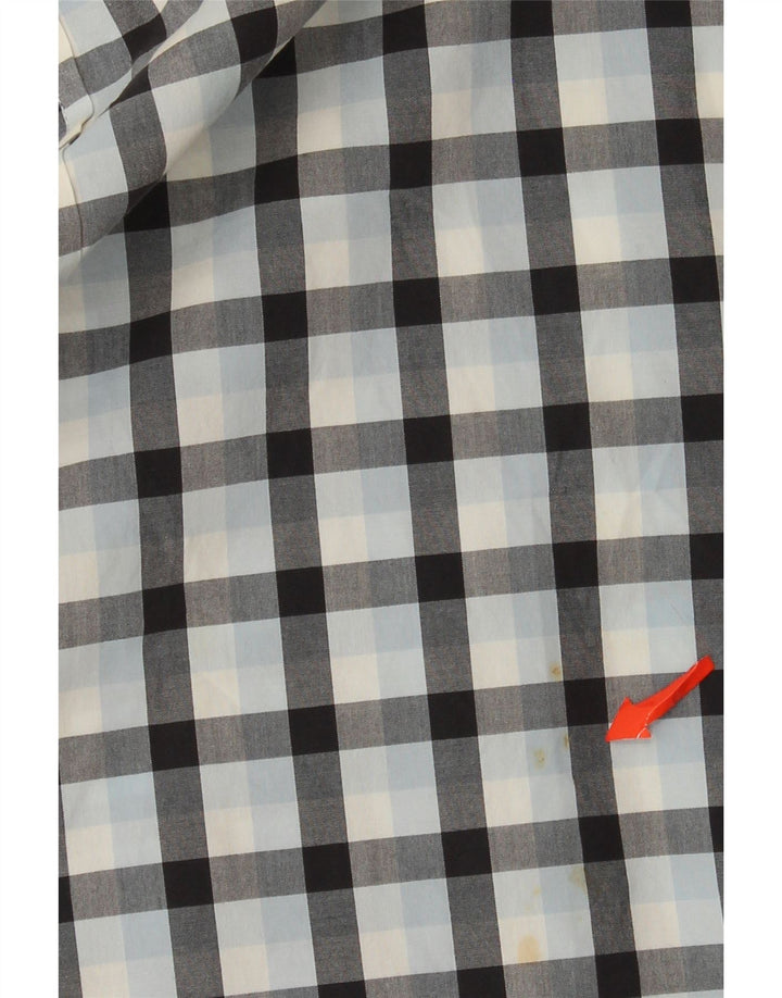 Timberland Chemise Regular Fit Homme Grand Carreau Bleu Coton