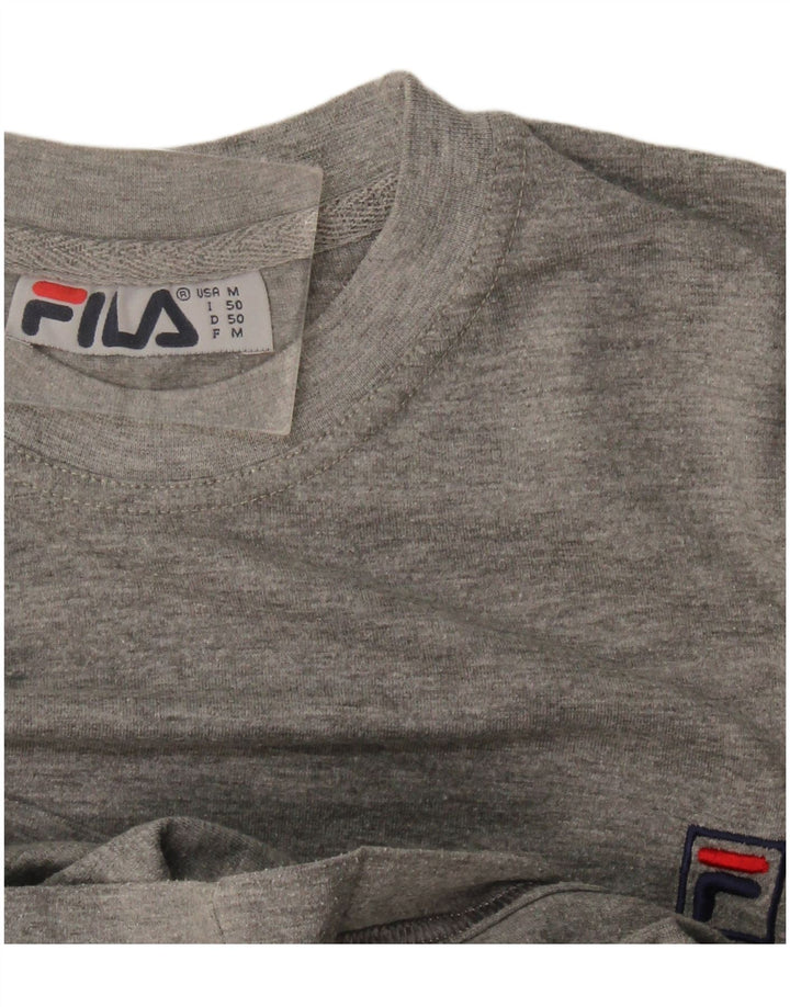 Fila T-Shirt Homme Gris Moyen